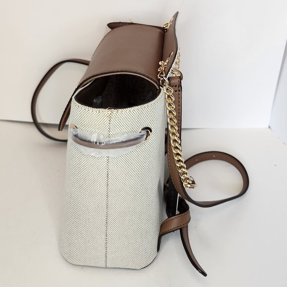 GUESS Tatiana Brown Backpack Shoulder Bag- NWT - Picture 7 of 12